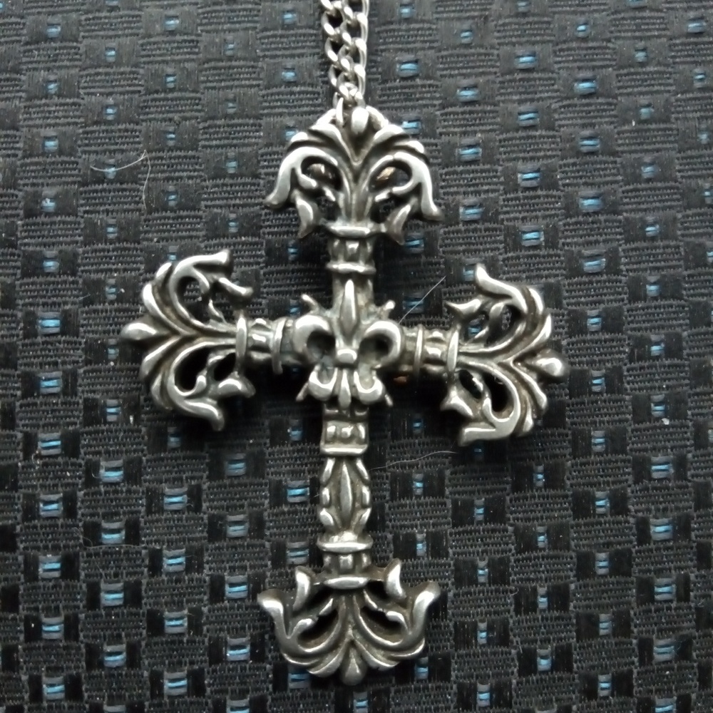 Chrome Hearts Stelring Silver Pendant